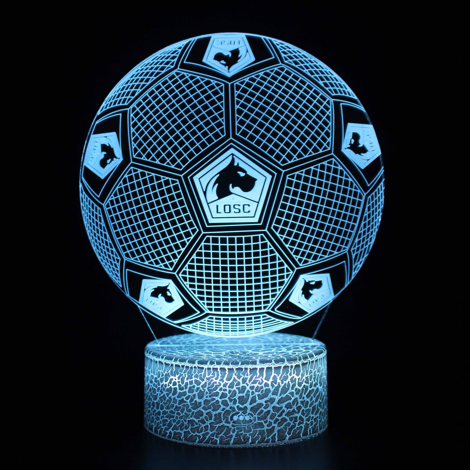 Lille OSC Football Lamp 3D Night Light