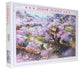 Lodge on Cherry Blossoms Tree 1000 Pieces Jigsaw Puzzles