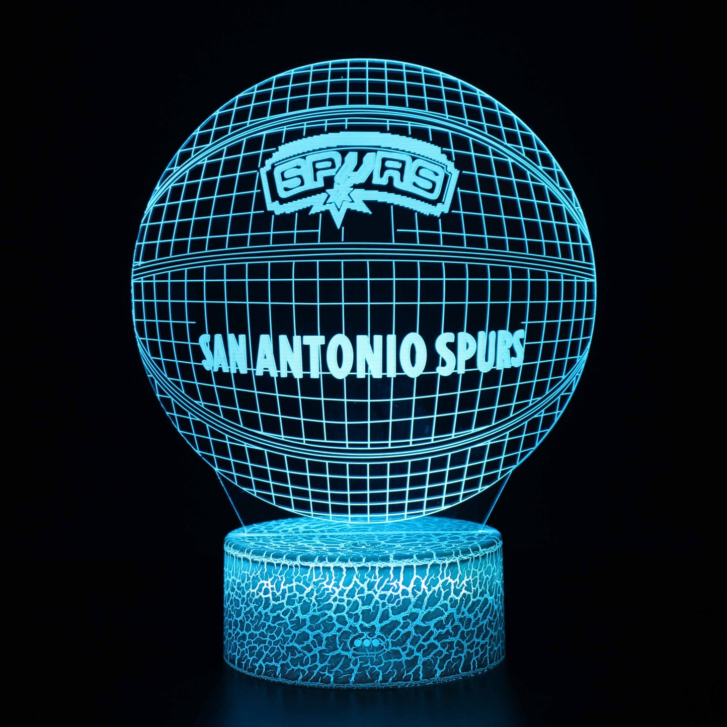 San Antonio Spurs NBA Basketball 3D Night Light