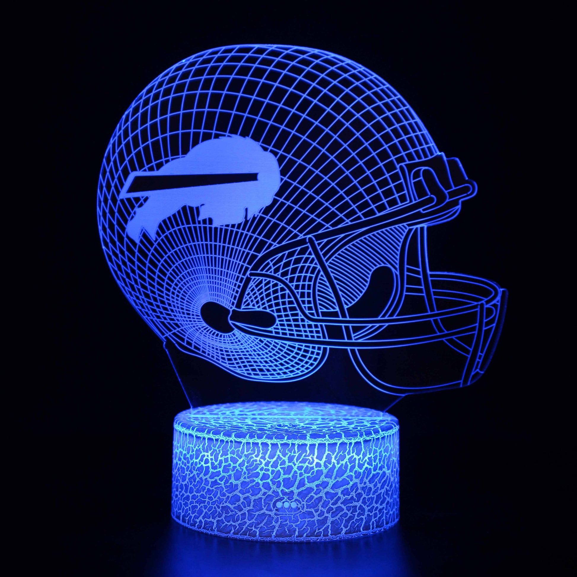 Buffalo Bills NFL Football Helmet 3D Night Light