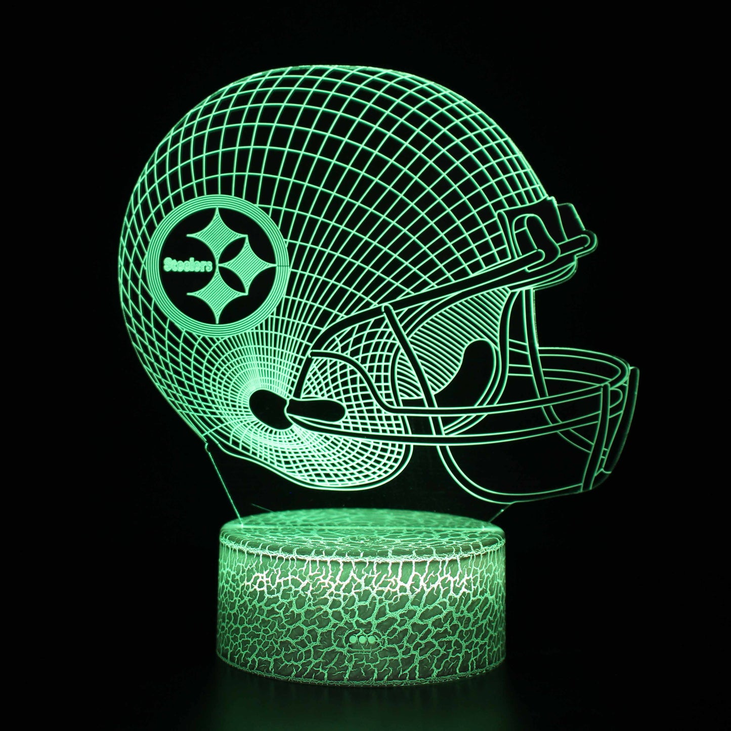 Pittsburgh Steelers NFL Football Helmet 3D Night Light