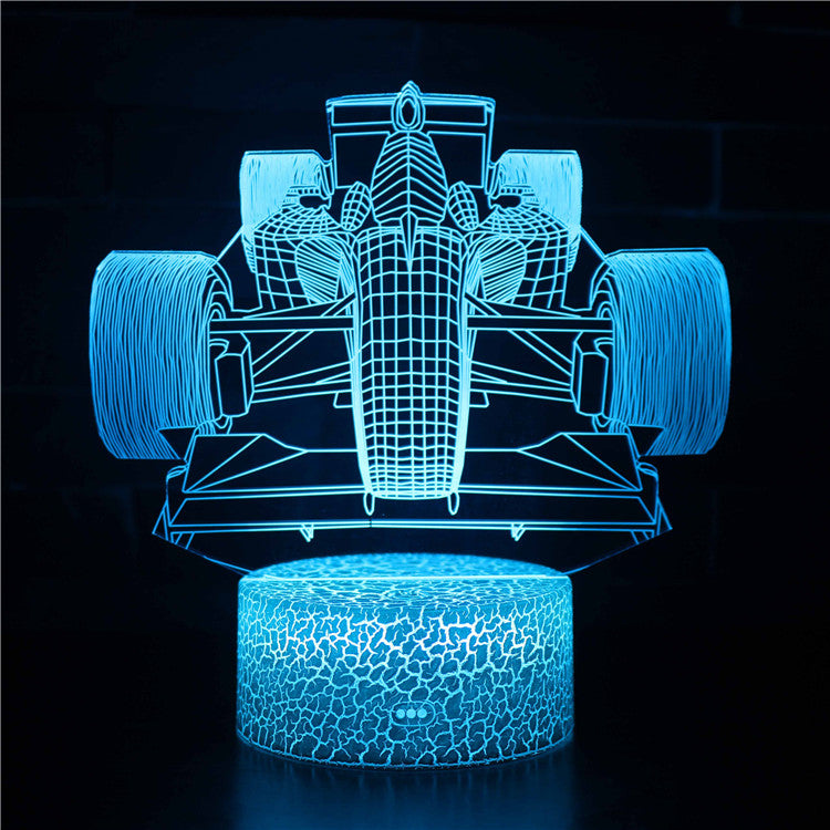Ferrari Racing Car Model 3D Night Light