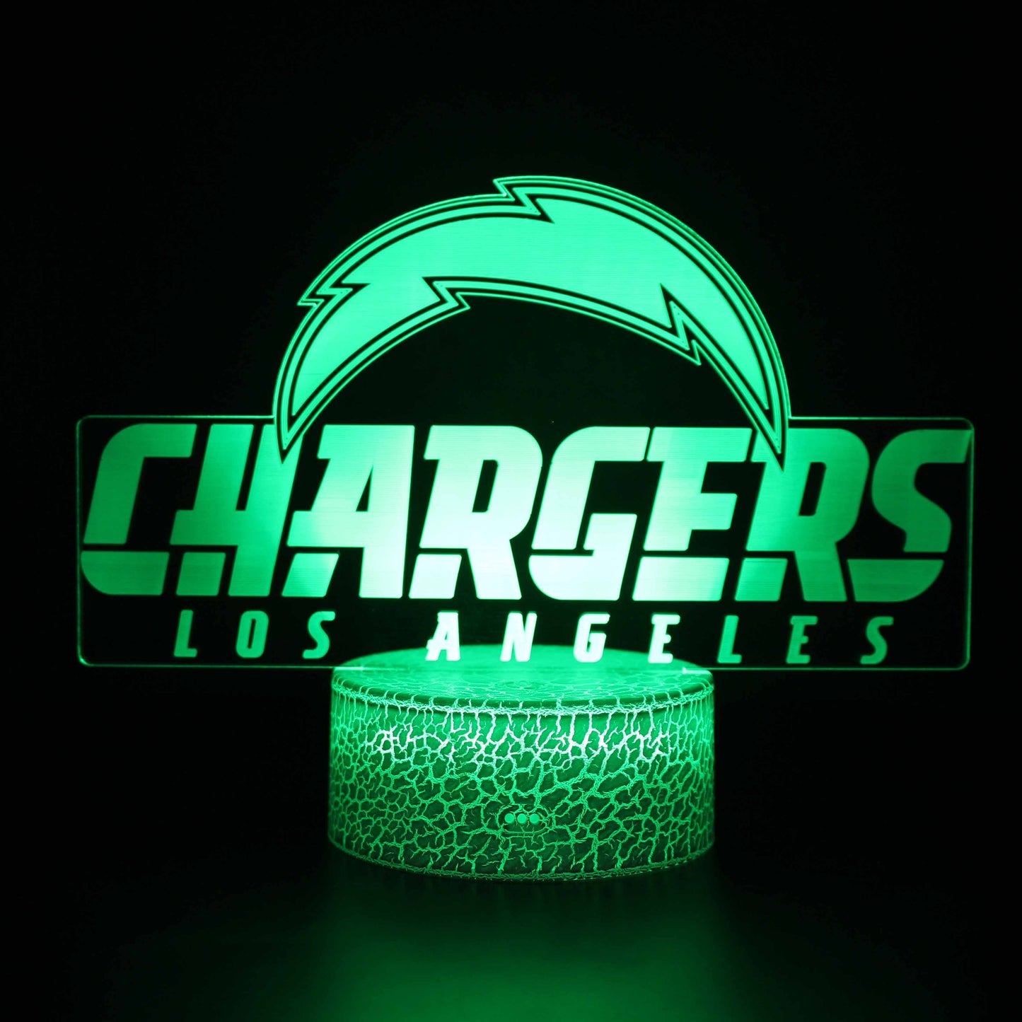 Los Angeles Chargers Logo NFL 3D Night Light
