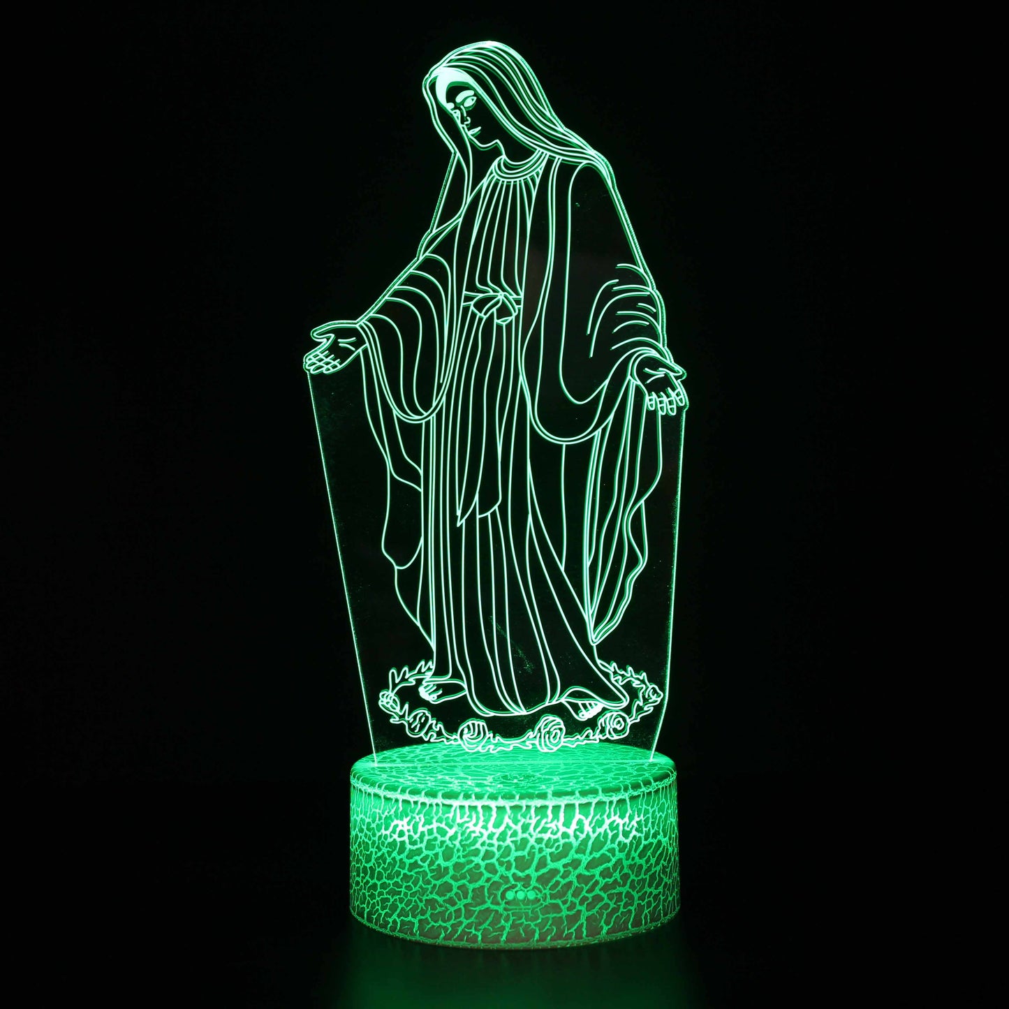 Virgin Mary Blessed Mother 3D Night Light