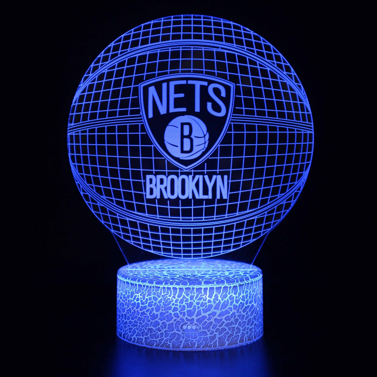 Brooklyn Nets Basketball Team 3D Night Light