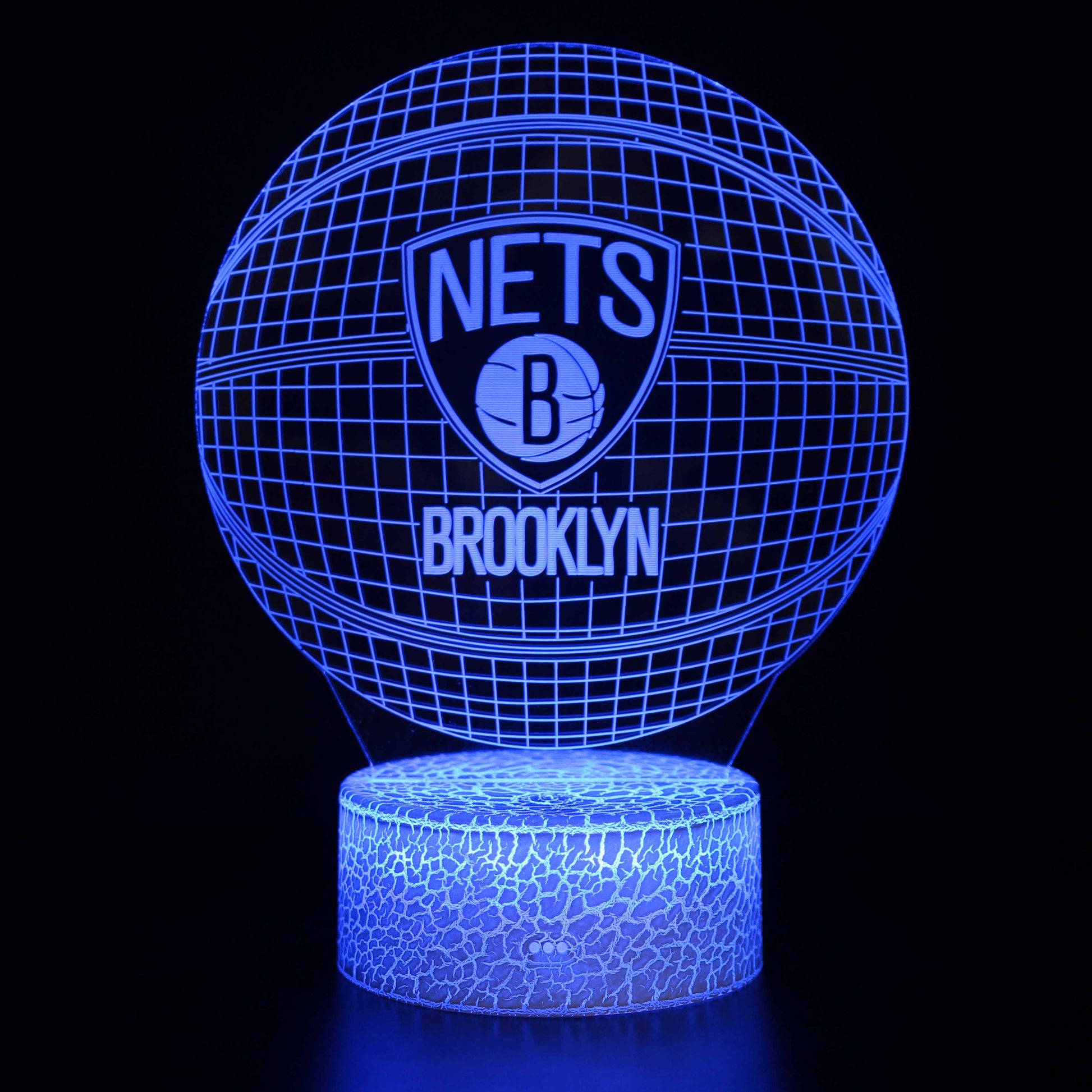 Brooklyn Nets Basketball Team 3D Night Light