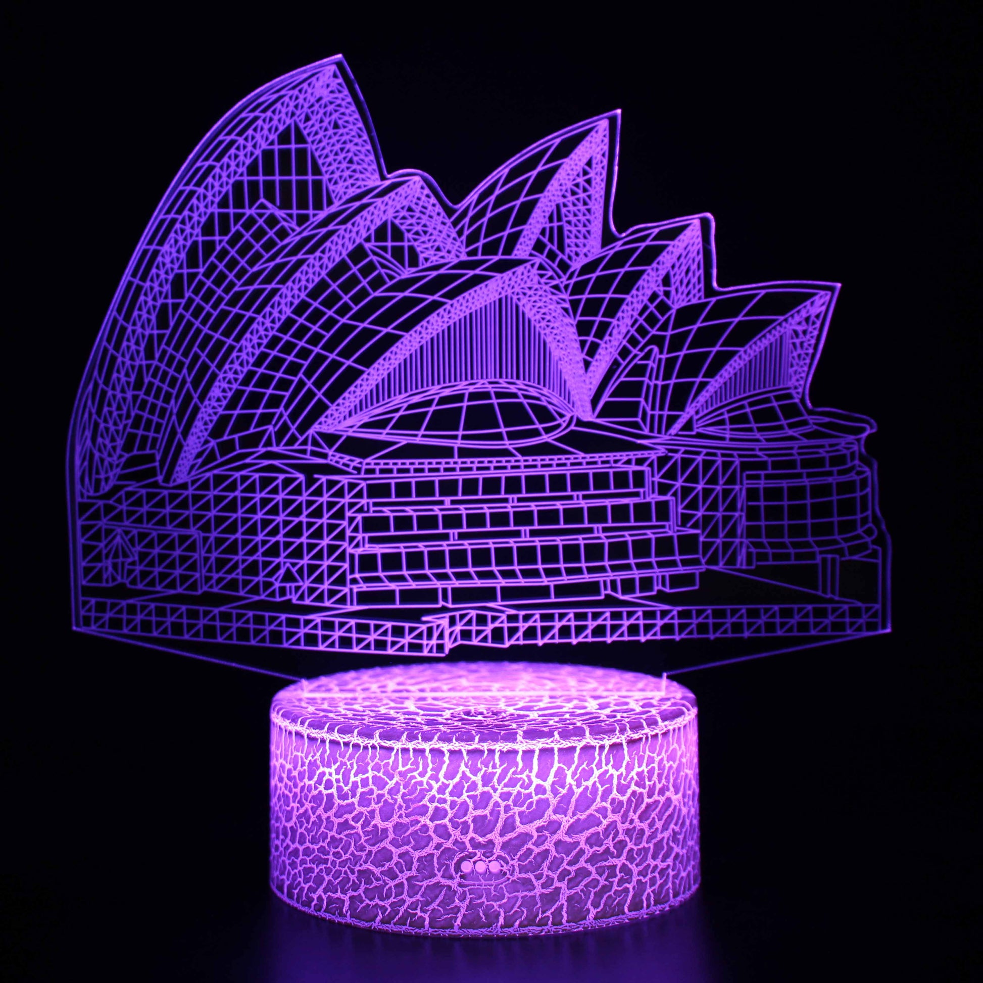 Sydney Opera House Venues Art 3D Night Light