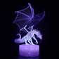 Pterosaur Flying Dinosaur 3D Night Light