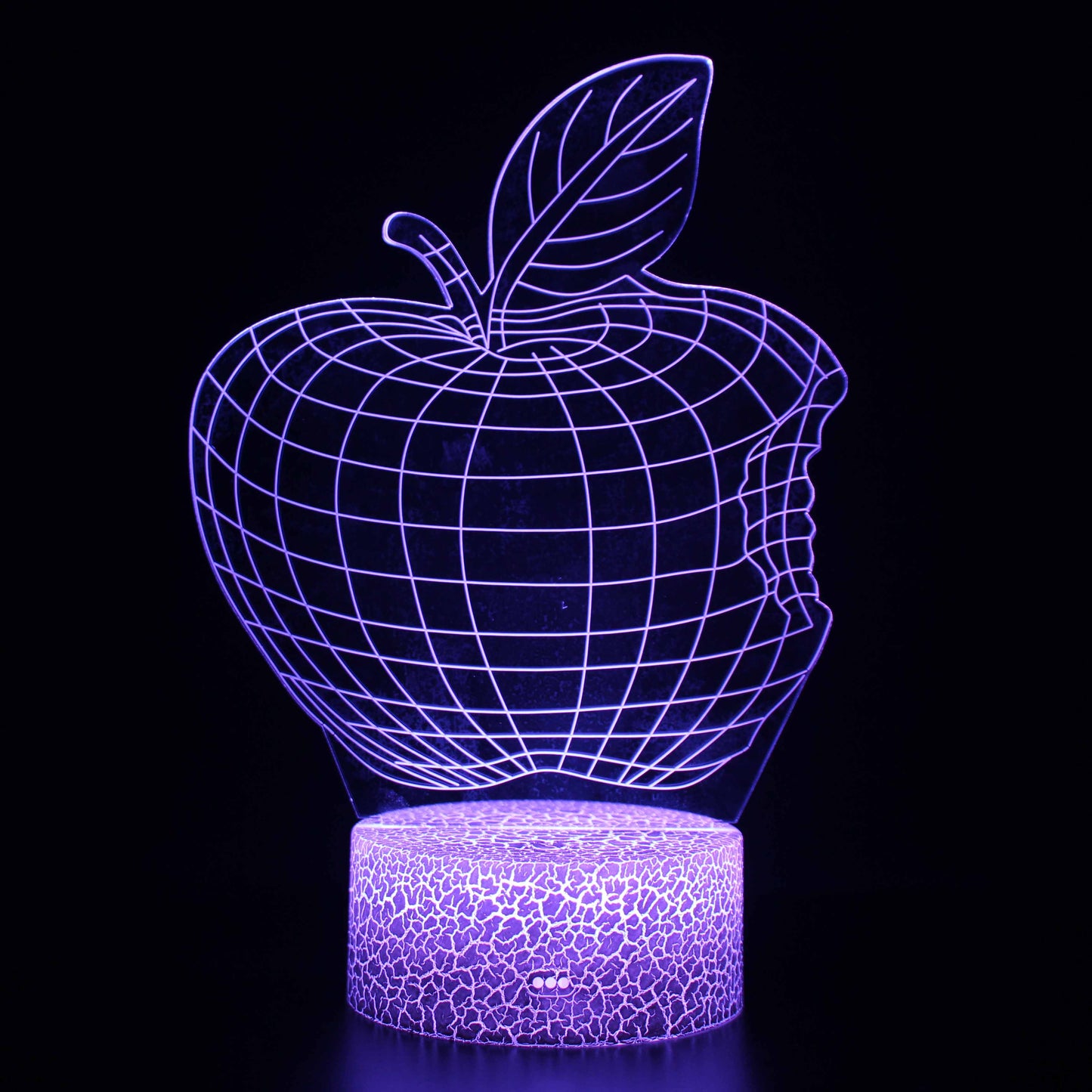Apple Bite Model 3D Night Light