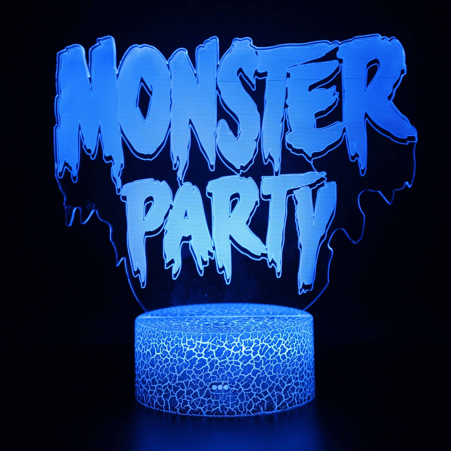 Scary Monster Party Halloween 3D Illusion Night Lamp