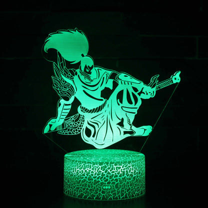 The Unforgiven Yasuo LoL 3D Night Light