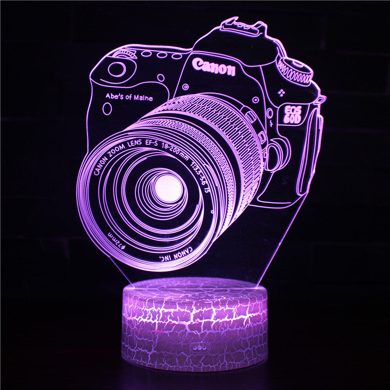 Canon Camera 3D Illusion Look Night Lights