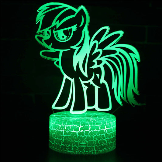 My Little Pony Rainbow Dash 3D Night Light