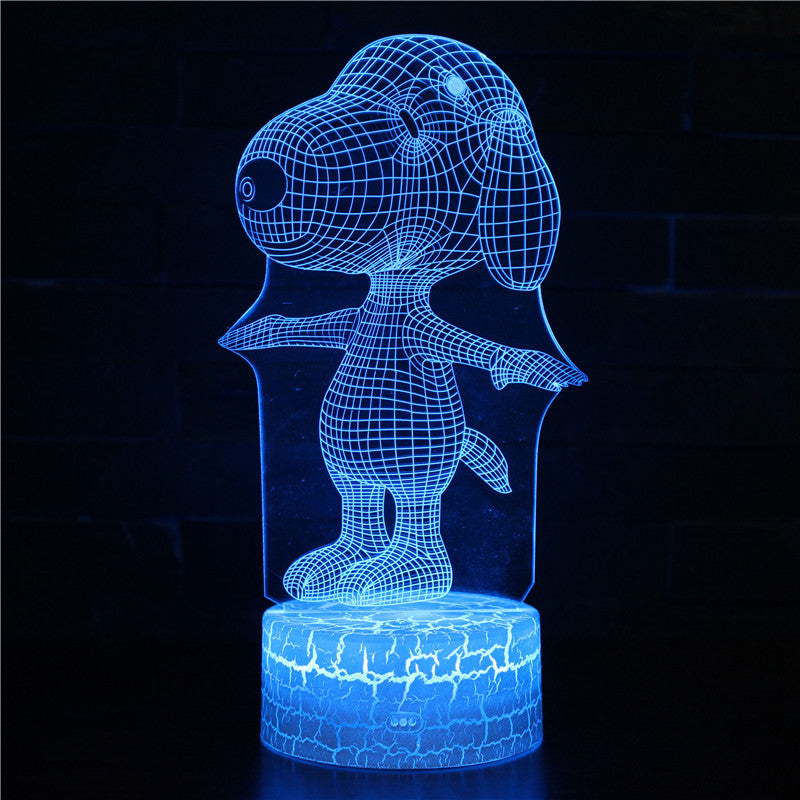 Kids Snoopy 3D Night Light