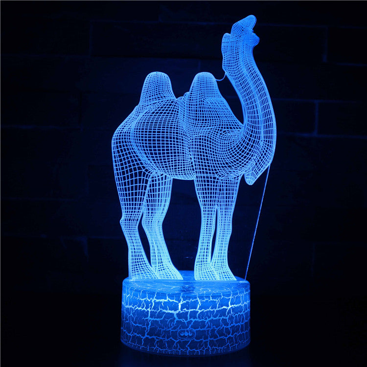 Dessert Animal Camel 3D Night Light