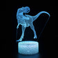 T Rex Large Dinosaur 3D Night Light