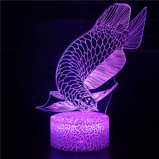 Japanese Koi Fish 3D Night Light