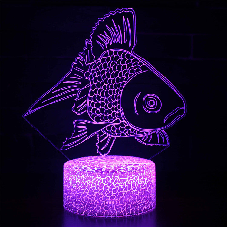 Goldfish Model 3D Night Light