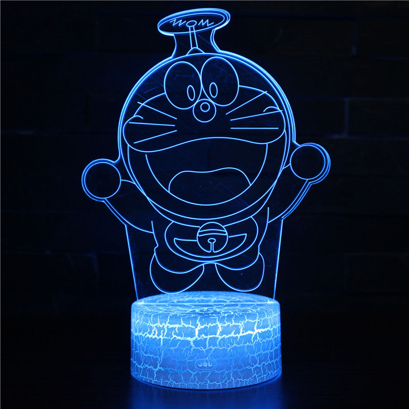 Machine Cat Copycat Doraemon 3D Night Light