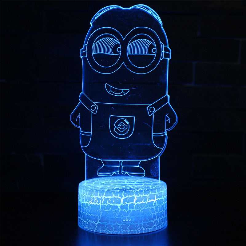 Kids Bedroom Decoration Minion 3D Night Light