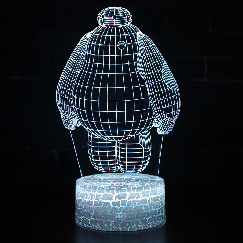 Big Hero Baymax 3D Night Light