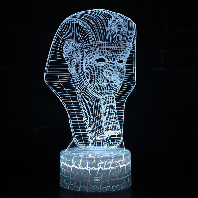 Senior Egyptian Pharaoh Mummy 3D Night Light