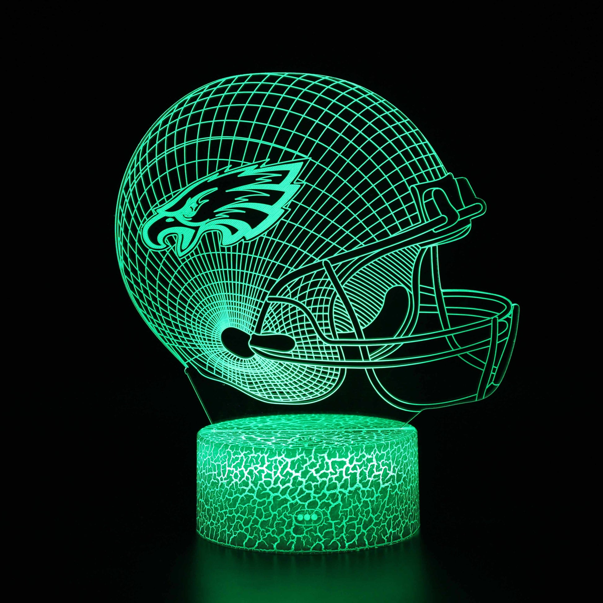 Philadelphia Eagles NFL Football Helmet 3D Night Light