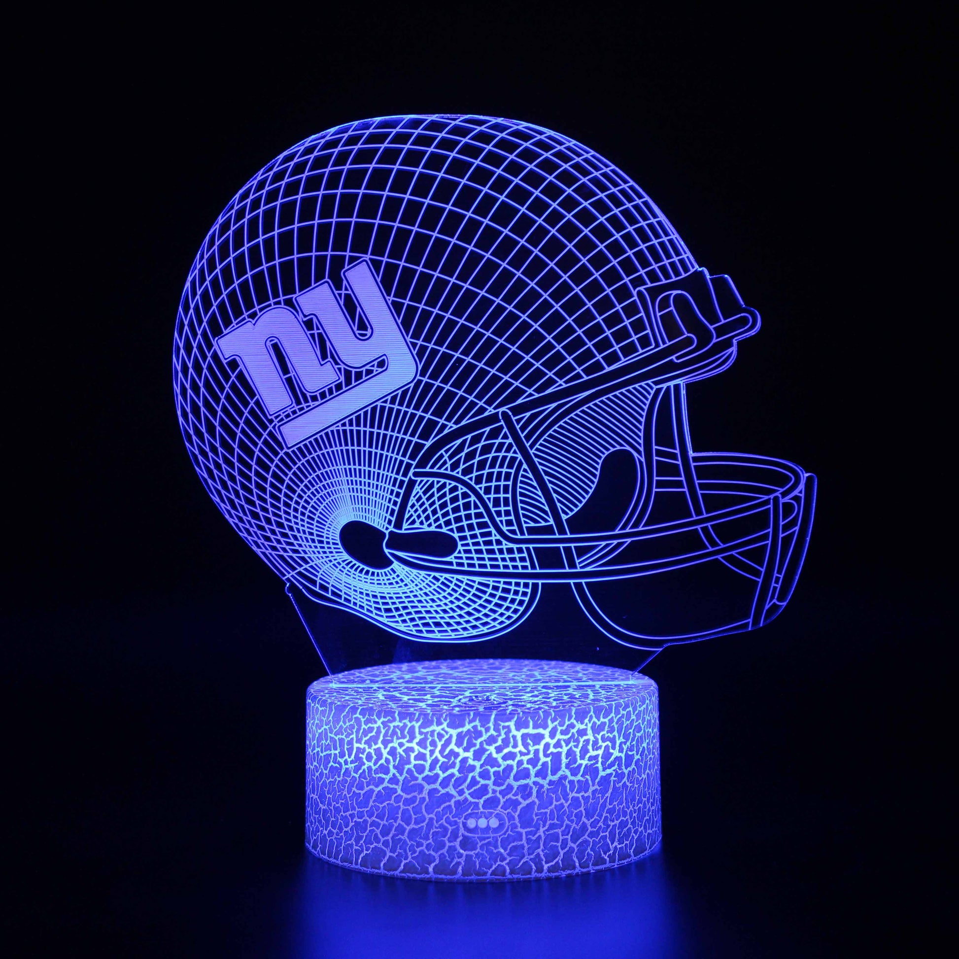 New York Giants NFL Football Helmet 3D Night Light