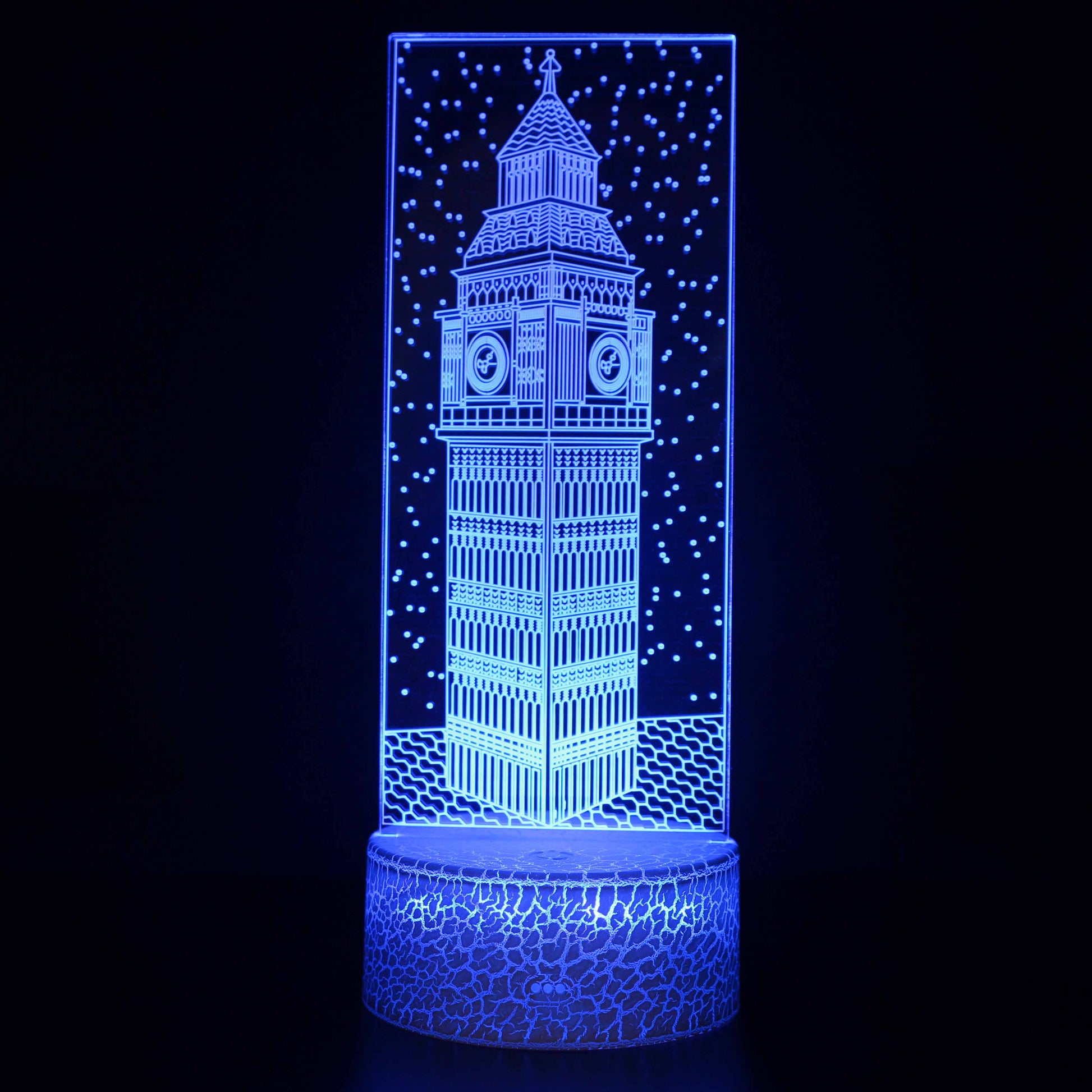 Big Ben Famous London Building 3D Night Light