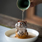 Dessin animé mignon Tiger Tea Pets Chinese Rui Beast Crafts