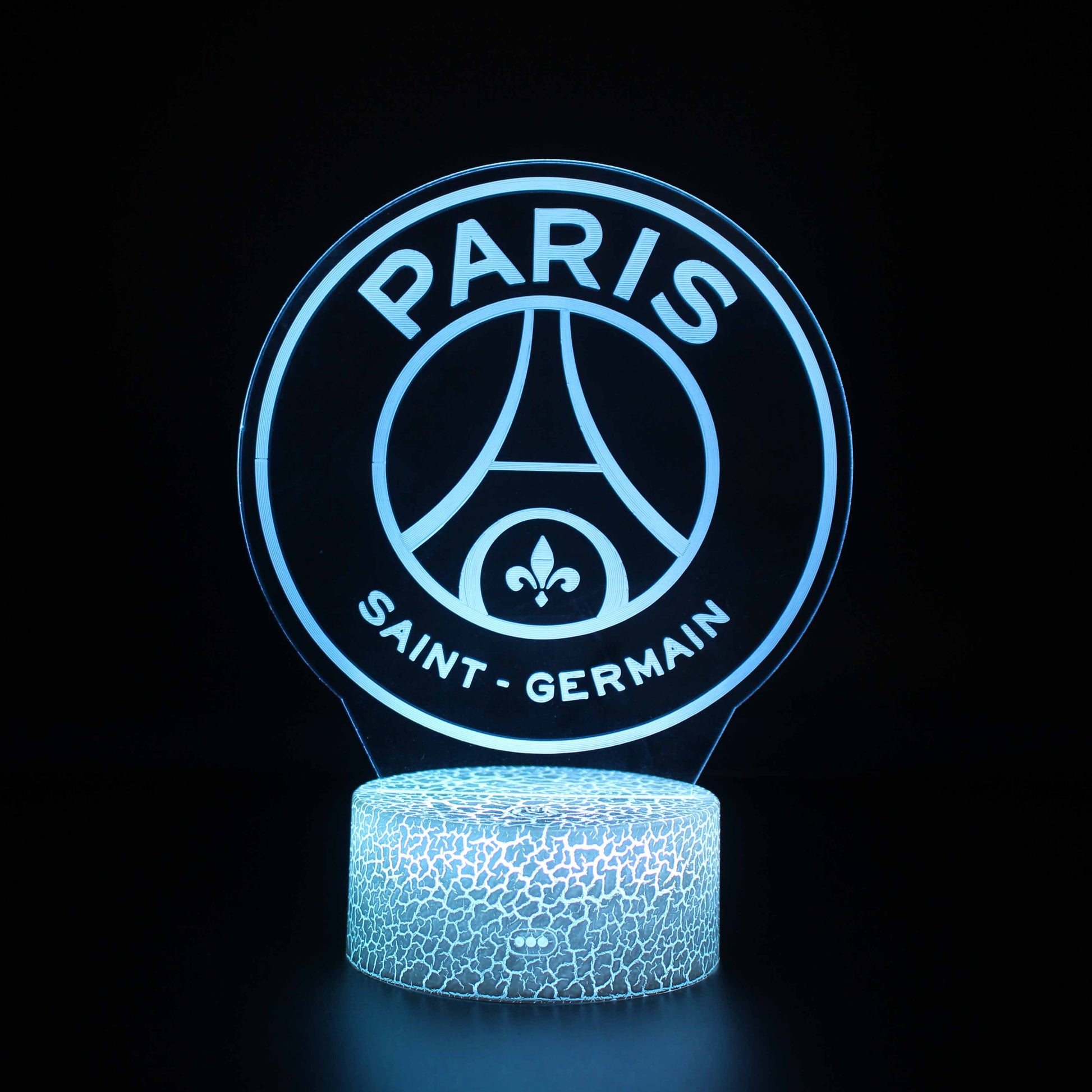 Paris Saint Germain Football Logo Lamp 3D Night Light