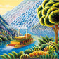 Dreamy River Cruise Ship Yacht 1000 pièces Puzzles