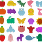 5pcs Per Pack from 30 Types Fidget Toy Single Colorful Mini Bubble Sensory Toy