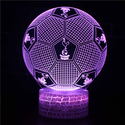 Tottenham Hotspur Football Lamp 3D Night Light