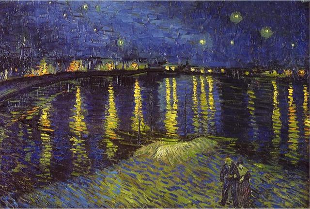 Vincent Van Gogh Over The Rhone Puzzle 1000 pièces