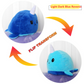 Unicorn Whale Narwhale Stuffed Animal Emotion Mood Changing Happy Angry Mad Reversible Plushies